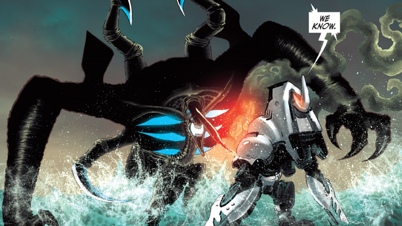 Illustration for article titled The Pacific Rim Comic Has Just the Right Mix of Tragedy and Giant Robots
